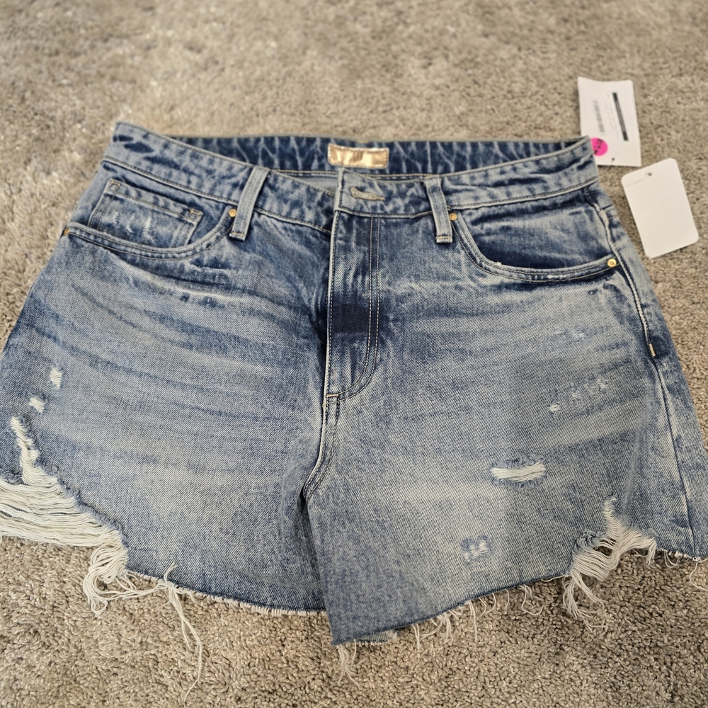 NWT Kut from the Kloth Blue Distressed Jean Shorts